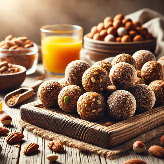 Boules d'énergie saines aux fruits secs