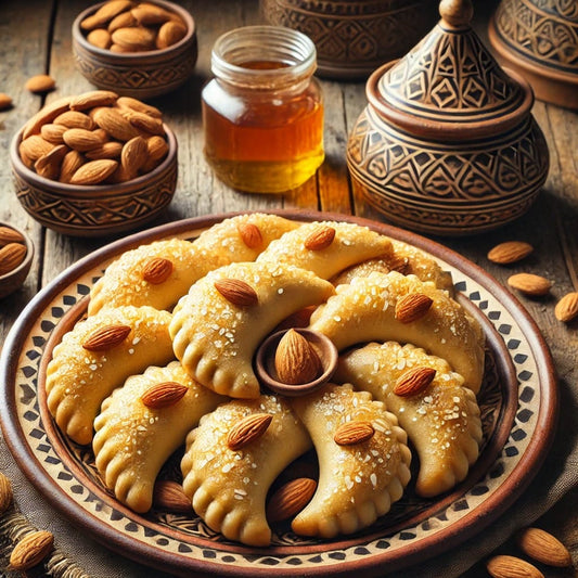 Cornes de gazelle saines aux amandes complètes